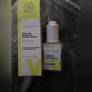 BNIB Volition semillon overnight retinol serum 1.1‎ fl oz